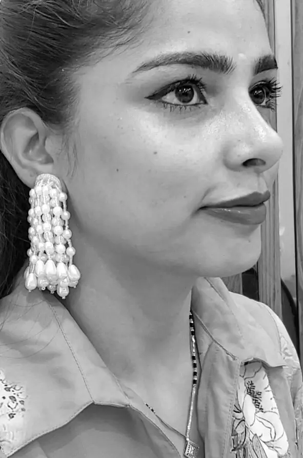 Dangler Pearl Handmade