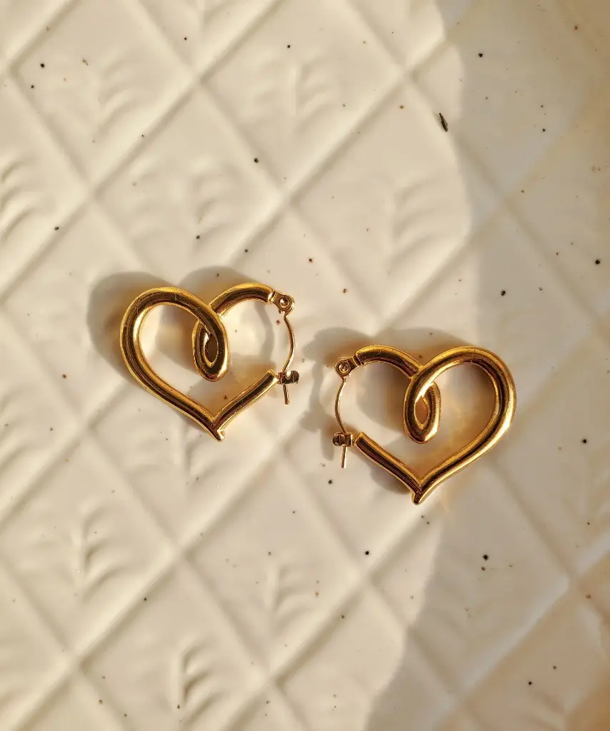 Lilly Heart Hoops