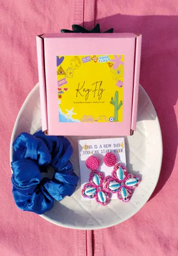 Nia Shell Scrunchie Combo