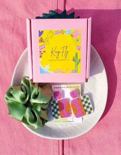 Kiyara Square Scrunchie Combo