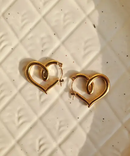 Lilly Heart Hoops