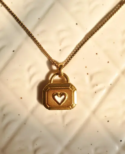 Locked Heart Necklace