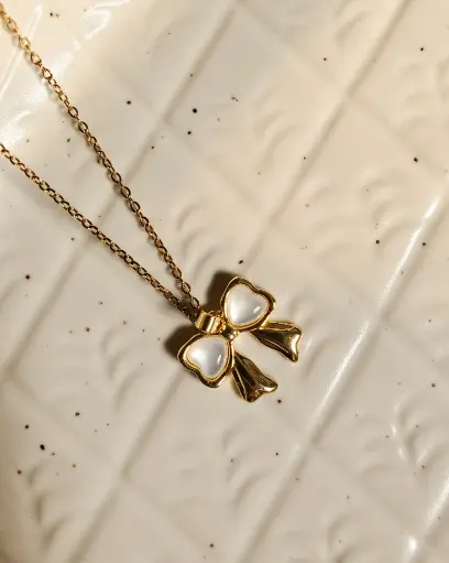 Crystal Heart Evil Eye Necklace
